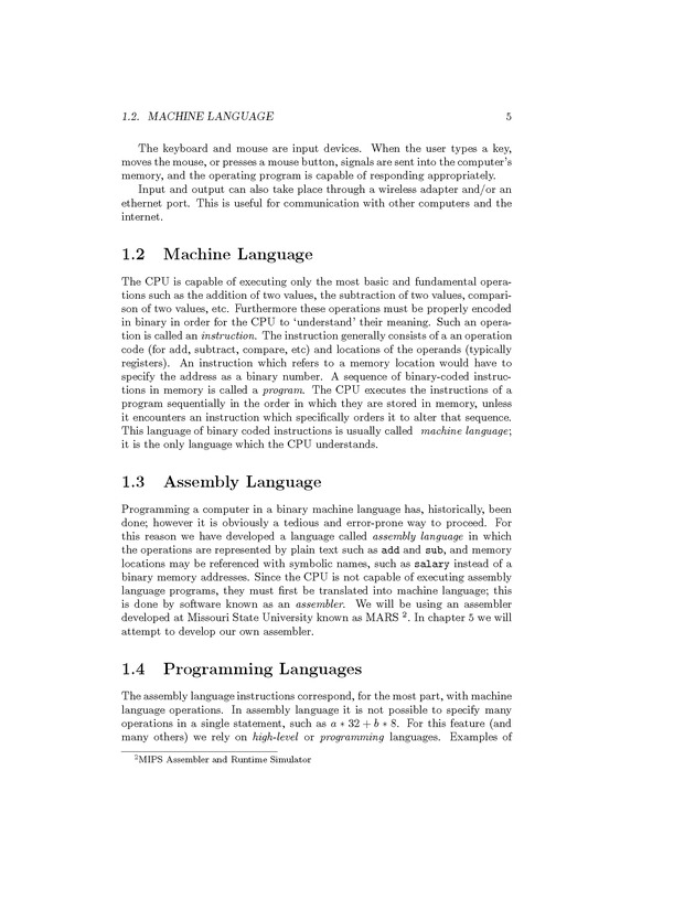 Computer Organization with MIPS - Page 5